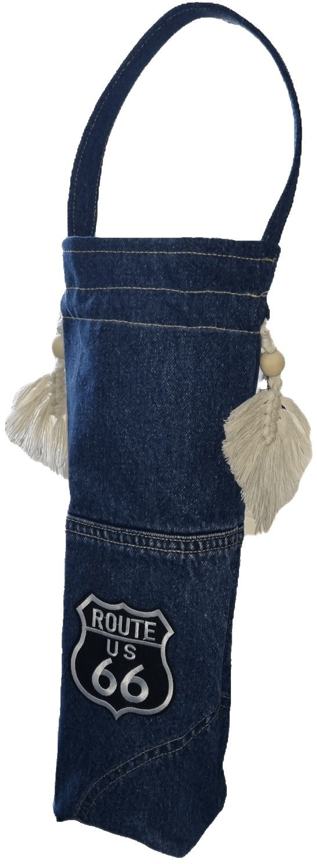 SAC A BOUTEILLE EN JEANS
